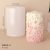 Short vine embossed candle mold _A01G-1
