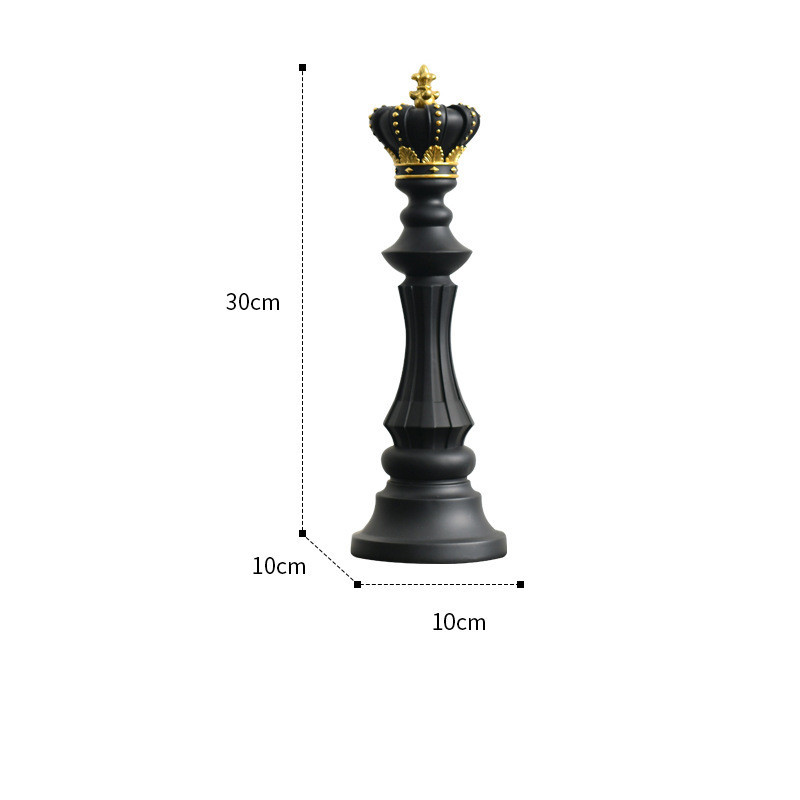 Medium black king