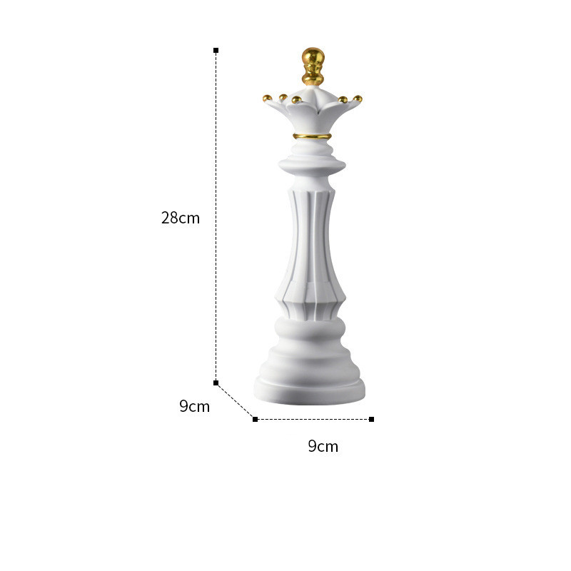 Medium white queen