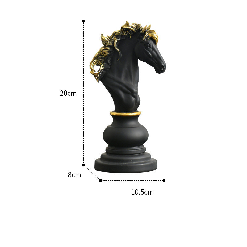 Medium black warhorse