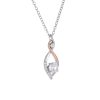 Simple Smart Necklace Two-color Electroplating