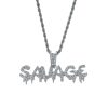 Hip-hop Style Men And Women Custom Necklace Pendant