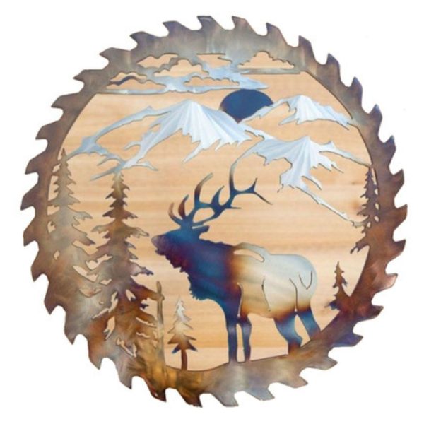 Elk Decoration Metal Art Decoration Home