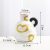 Single Ear Yellow Ring