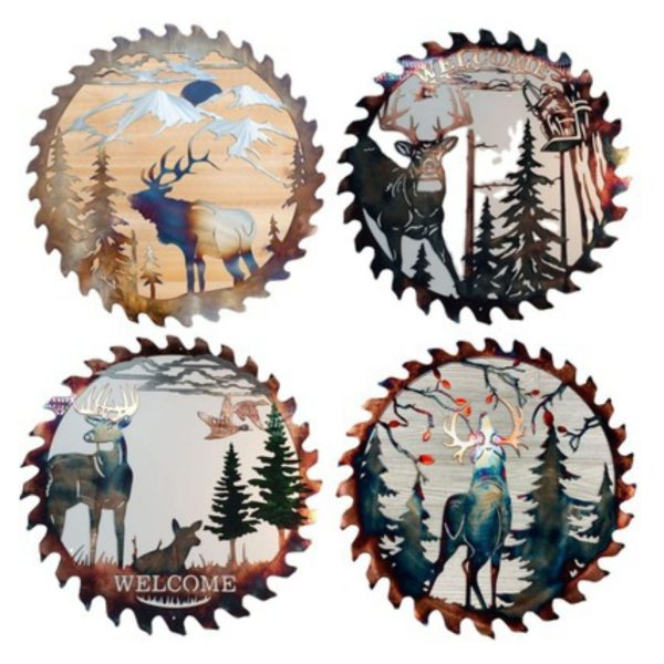 Elk Decoration Metal Art Decoration Home