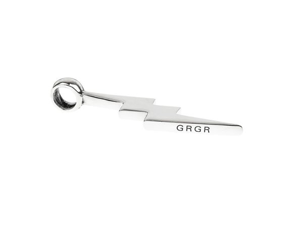 S925 Lightning Lightning Pendant For Men Hip Hop Necklace