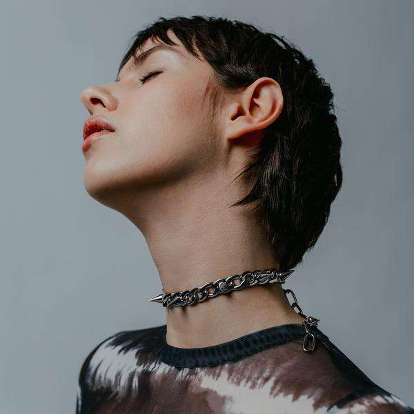 Rivet Titanium Steel Personality Necklace Versatile For Men And Women