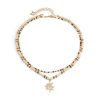 Fashion Coconut Shell Rice-shaped Beads Stringed Beads Necklace For Men