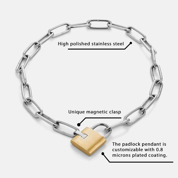 Rivet Titanium Steel Personality Necklace Versatile For Men And Women