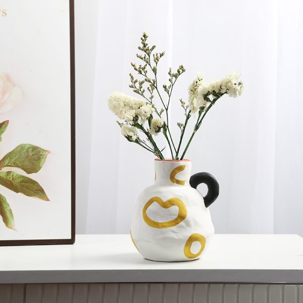 Ceramic Vase Decoration Living Room Home Decoration