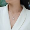 29457c24-888c-4013-bb5a-a93b1aa144bf-1.jpg Telepathy - Top-quality Moissanite Fashionable Light Luxury Jewelry Pendant Necklace S925 Silver Plated Platinum.