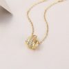 3ad221d4-bcdc-4336-b00a-2c4168bf4c37.jpg Snake Knot - A Fashionable And Trendy Necklace Pendant Set With Top-quality Moissanite S925 In Silver And Gold-plated. It Can Be Tested With A Diamond Pen