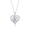 5a0bf1a5-b092-41ba-adf8-cfb87e5c0f0f-1.jpg Telepathy - Top-quality Moissanite Fashionable Light Luxury Jewelry Pendant Necklace S925 Silver Plated Platinum.
