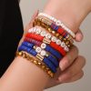 7064f5b1-0e11-4d02-bfb1-acb4c16ab621.jpg Super Bowl Rugby Game Day Polymer Multi-layer Twin Polymer Clay Bracelet Suit