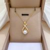 722e766f-e4a7-4df1-95b4-7b4bb7b17828.jpg Womens Light-Luxury Cross-Design Diamond-Encrusted Pearl Necklace Set