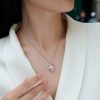 8d0d5288-d9eb-46ab-a5ef-7d4d56ca4c0b-1.jpg Telepathy - Top-quality Moissanite Fashionable Light Luxury Jewelry Pendant Necklace S925 Silver Plated Platinum.