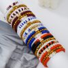 cafc15d8-710b-4a7a-b4d7-beaff9e20a96.jpg Super Bowl Rugby Game Day Polymer Multi-layer Twin Polymer Clay Bracelet Suit